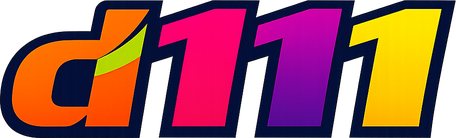 d111 অনলাইন গেমিং লোগো